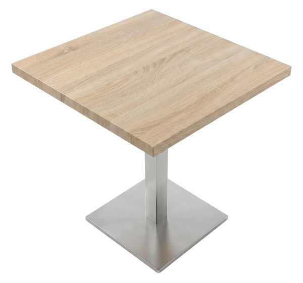 Stolik kawiarniany kwadratowy ARP264 80x80x3,6cm XL - sonoma