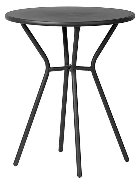 Stolik ogrodowy Fi60cm PP - okrągły kolor czarny