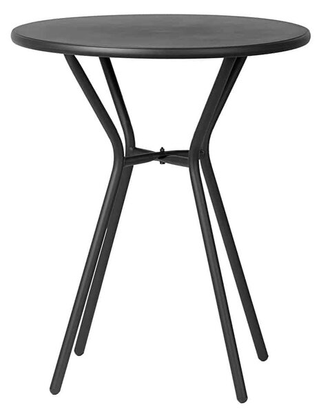 Stolik ogrodowy Fi60cm PP - okrągły kolor czarny