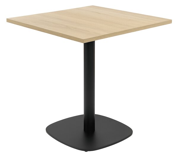 Stolik kawiarniany 68x68x1,8 dąb sonoma podstawa 0966-ARP