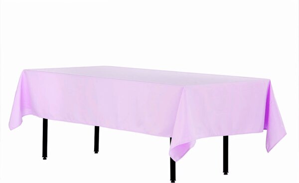 Obrus plamoodporny na stół bankietowy 280x170 cm Lawendowy