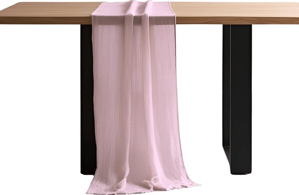 Bieżnik na stół 90×340 cm – pudrowy róż
