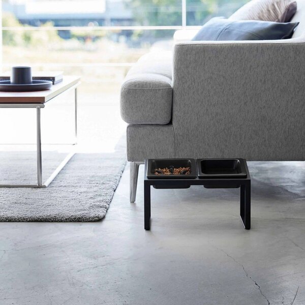 Zestaw misek ze stojakiem dla czworonoga ceramiczny Nooks – YAMAZAKI