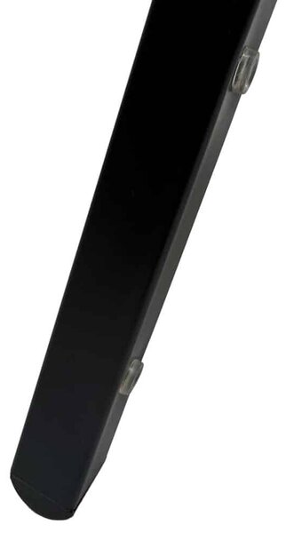 Krzesło bankietowe Luxus Dark 25x25x1.2 czarny gładki
