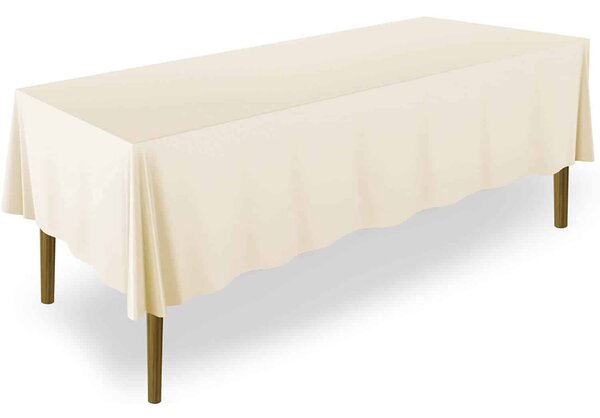 Obrus plamoodporny na stół bankietowy 280x170cm beżowy