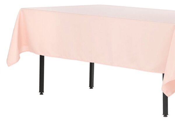 Obrus plamoodporny na stół bankietowy 280x170cm pudrowy róż
