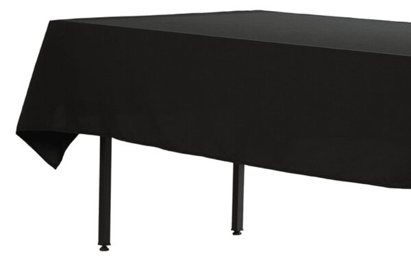 Obrus plamoodporny na stół bankietowy 280x170cm czarny