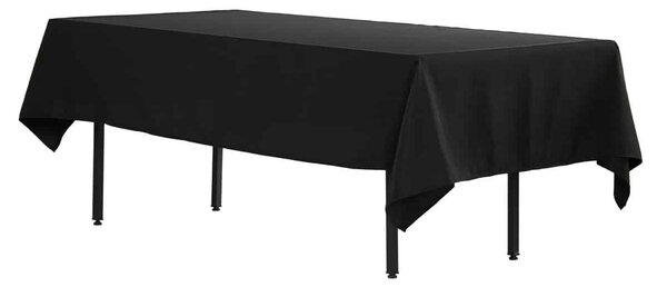 Obrus plamoodporny na stół bankietowy 280x170cm czarny