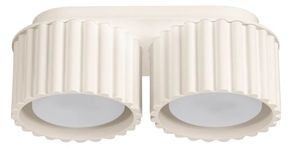 Beżowa lampa sufitowa w stylu loft P8-E06