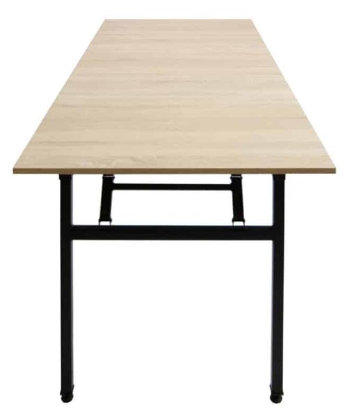 Stół bankietowy prostokątny 180x80cm dąb sonoma