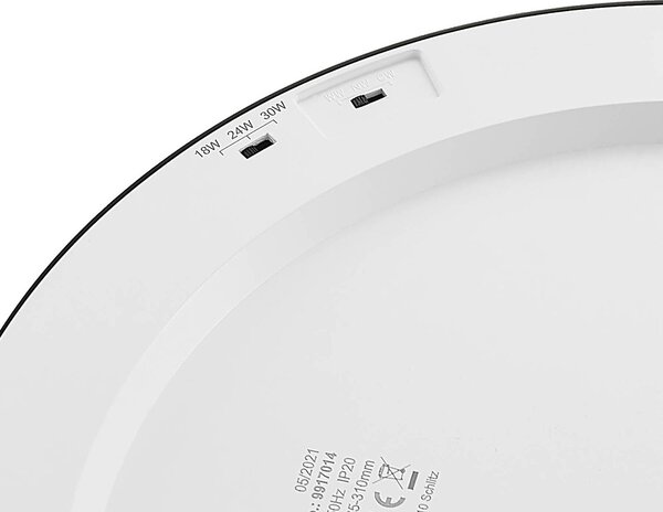 Lampa sufitowa LED Aureka PRIOS, aluminiowy / szary / cynkowy, salon / jadalnia, aluminium, nowoczesny