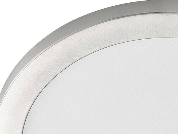 Lampa sufitowa LED Aureka PRIOS, aluminiowy / szary / cynkowy, salon / jadalnia, aluminium, nowoczesny