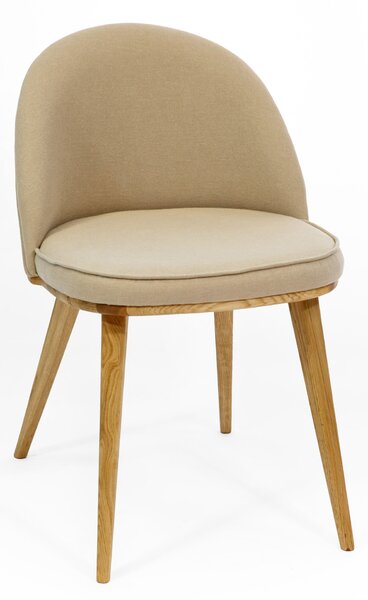 Krzesło dębowe tapicerowane 36