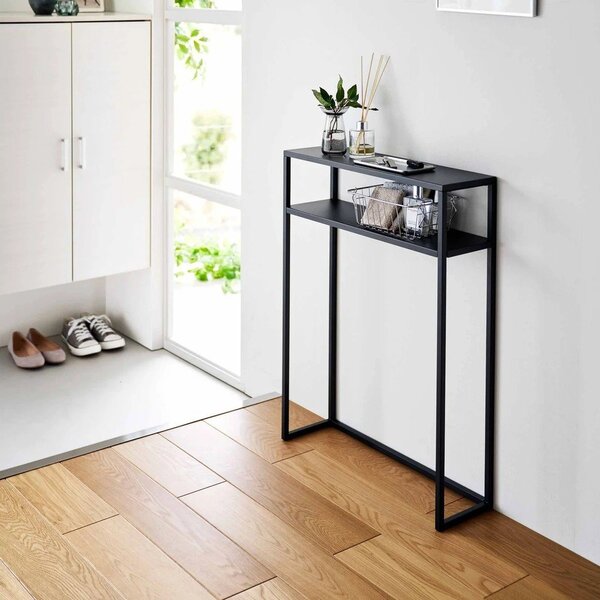 Czarna metalowa konsola 18x60 cm Tower – YAMAZAKI