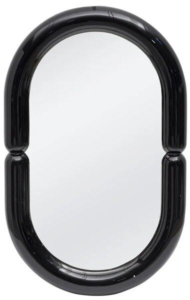 Czarne klasyczne lustro wiszące T3-P96