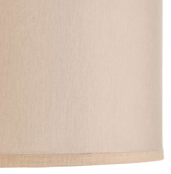 Lampa sufitowa Rondo TK Lighting, możliwość ściemniania, kremowy / amber, sypialnia, tkanina / materiał / jedwab, nowoczesny