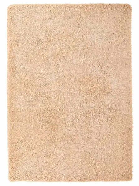 Beżowy dywan z długim włosiem 160x230 L7-F26