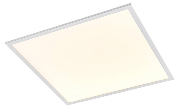 Lampa sufitowa LED Quais Lindby, biały / opal, kuchnia, aluminium, nowoczesny