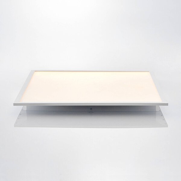 Lampa sufitowa LED Quais Lindby, biały / opal, kuchnia, aluminium, nowoczesny
