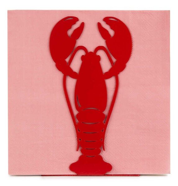 Metalowy serwetnik Lobster – Balvi