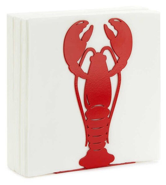 Metalowy serwetnik Lobster – Balvi