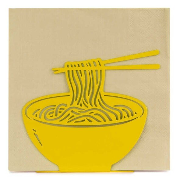 Metalowy serwetnik Ramen – Balvi