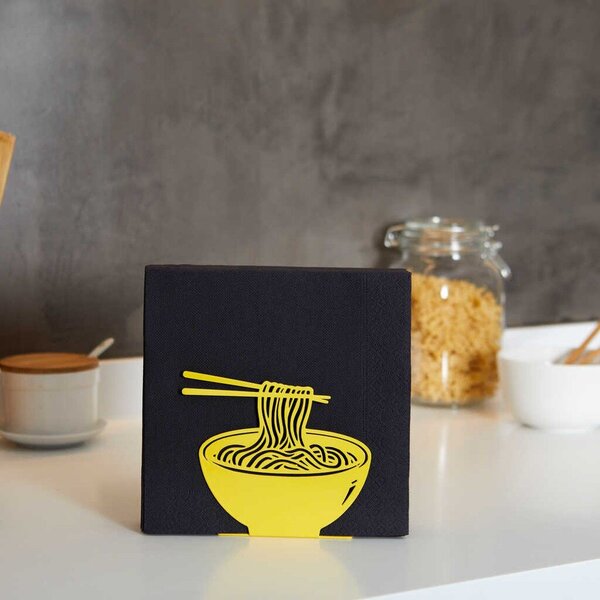 Metalowy serwetnik Ramen – Balvi