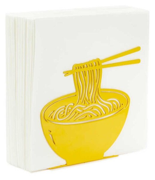 Metalowy serwetnik Ramen – Balvi