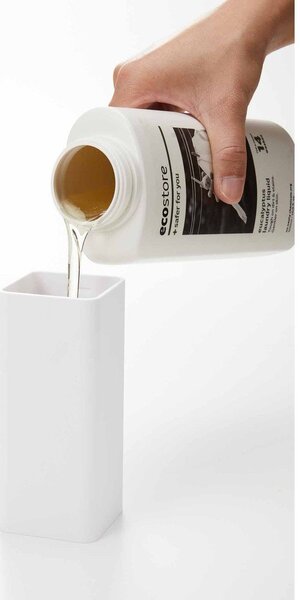 Biały plastikowy dozownik do mydła bez wiercenia 230 ml Film Hook – YAMAZAKI