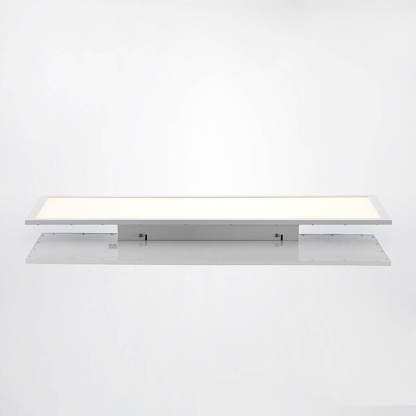Lampa sufitowa LED Quais Lindby, biały / opal, kuchnia, aluminium, nowoczesny