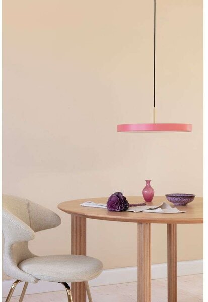 UMAGE - Asteria Plus Lampa Wisząca Medium Nuance Rose/Stal Top