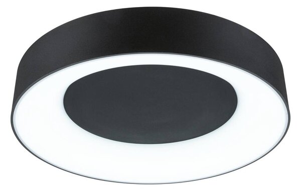 Paulmann Lampa sufitowa Casca, możliwość ściemniania, czarny, łazienka, metal, nowoczesny