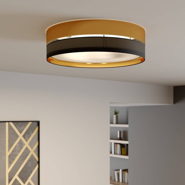 Lampa sufitowa Hilton TK Lighting, możliwość ściemniania, czarny, salon / jadalnia, metal, nowoczesny
