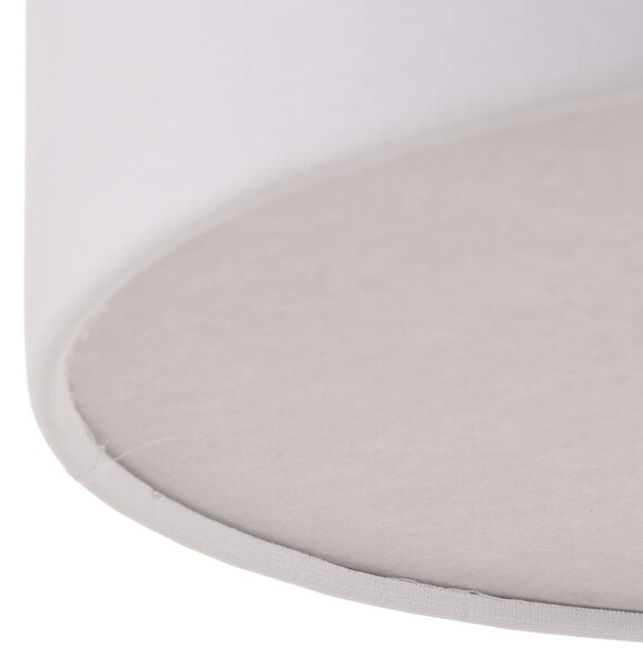 Lampa sufitowa Rondo TK Lighting, możliwość ściemniania, biały / opal, sypialnia, tkanina / materiał / jedwab, nowoczesny