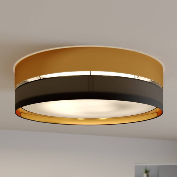 Lampa sufitowa Hilton TK Lighting, możliwość ściemniania, czarny, salon / jadalnia, metal, nowoczesny