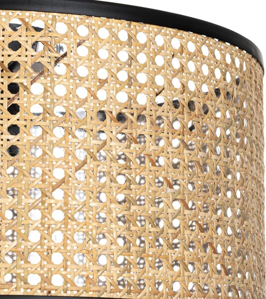 Lampa sufitowa Yaelle Lindby, możliwość ściemniania, jasne drewno, salon / jadalnia, drewno, dworkowy / rustykalny