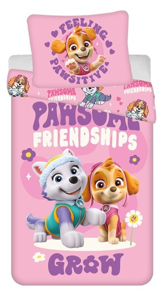 Dziecięca pościel jednoosobowa z mirowłókna 140x200 cm Paw Patrol – Jerry Fabrics