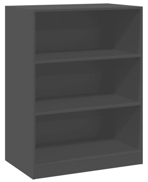 Szafka garderobiana, czarna, 77x48x102 cm