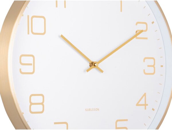 Zegar ścienny ø 40 cm Elegance Glow – Karlsson