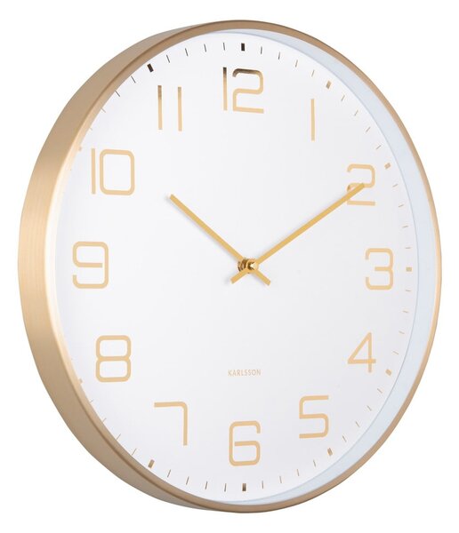 Zegar ścienny ø 40 cm Elegance Glow – Karlsson