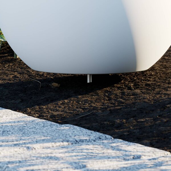 Lampa kulista Cumulus M, średnica 45 cm, biała, tworzywo sztuczne, IP44, E27 Nowodvorski Lighting, biały / opal, tworzywo sztuczne