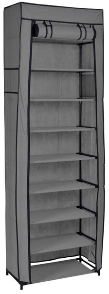 Szafka tekstylna GOCKOWIAK Lea (57 x 29 x 172) Antracyt