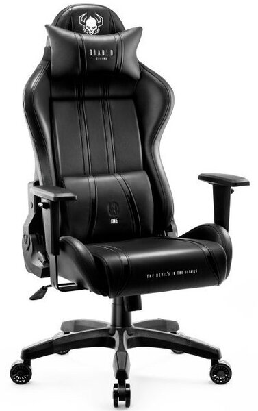 Ergonomiczny fotel gamingowy Diablo X-One 2.0 King Size czarny