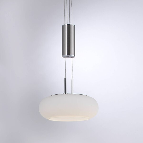 Q-Smart-Home Inteligentna lampa wisząca Q-Etienne, możliwość ściemniania, aluminiowy / szary / cynkowy, salon / jadalnia, metal, nowoczesny