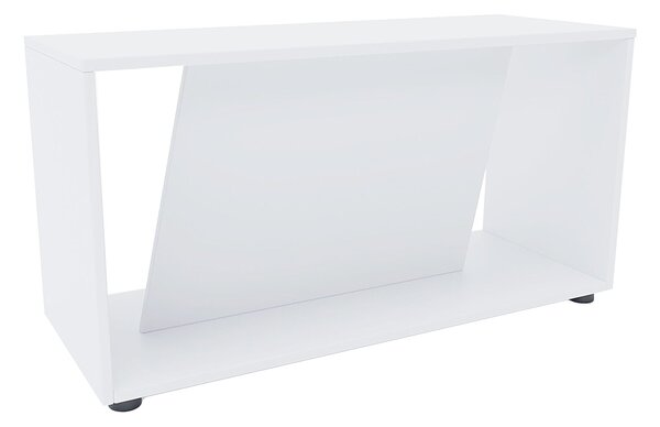 Biały minimalistyczny stolik kawowy R8-T78