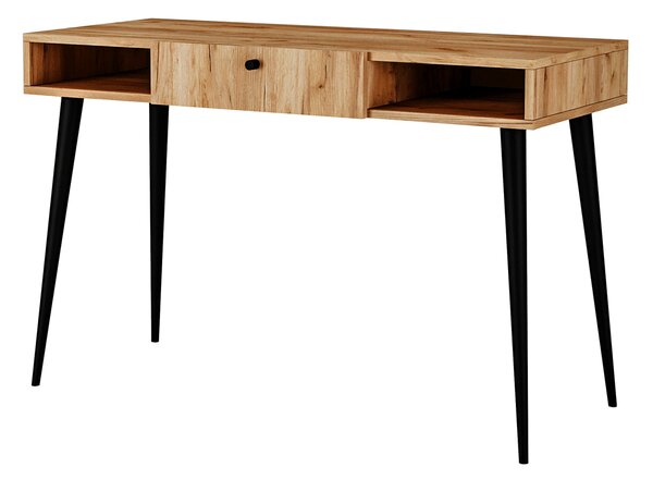 Minimalistyczne biurko z nóżkami typu skandi dąb craft G5-W88