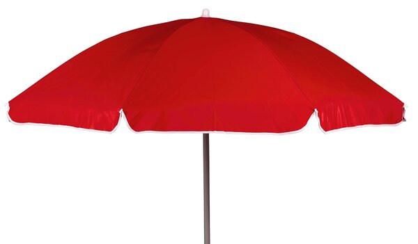 Elegancki parasol plażowy ze stalową konstrukcją