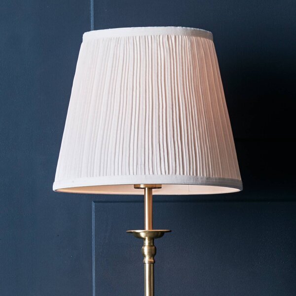 Markslöjd Lampa stojąca Imperia, biały / opal, salon / jadalnia, metal, antyczny