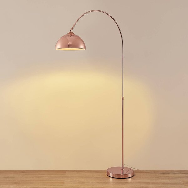 Lampa łukowa - lampa stojąca Lennart Lindby, miedziany, salon / jadalnia, metal, nowoczesny