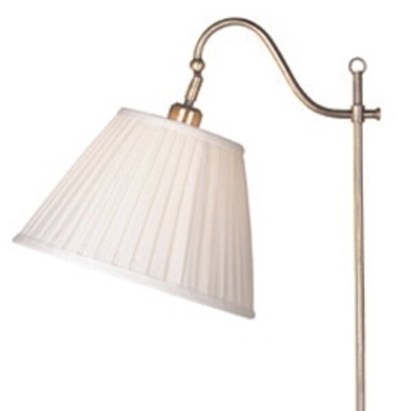 Markslöjd Lampa stojąca CHARLESTON, brązowy / mosiężny, salon / jadalnia, metal, antyczny